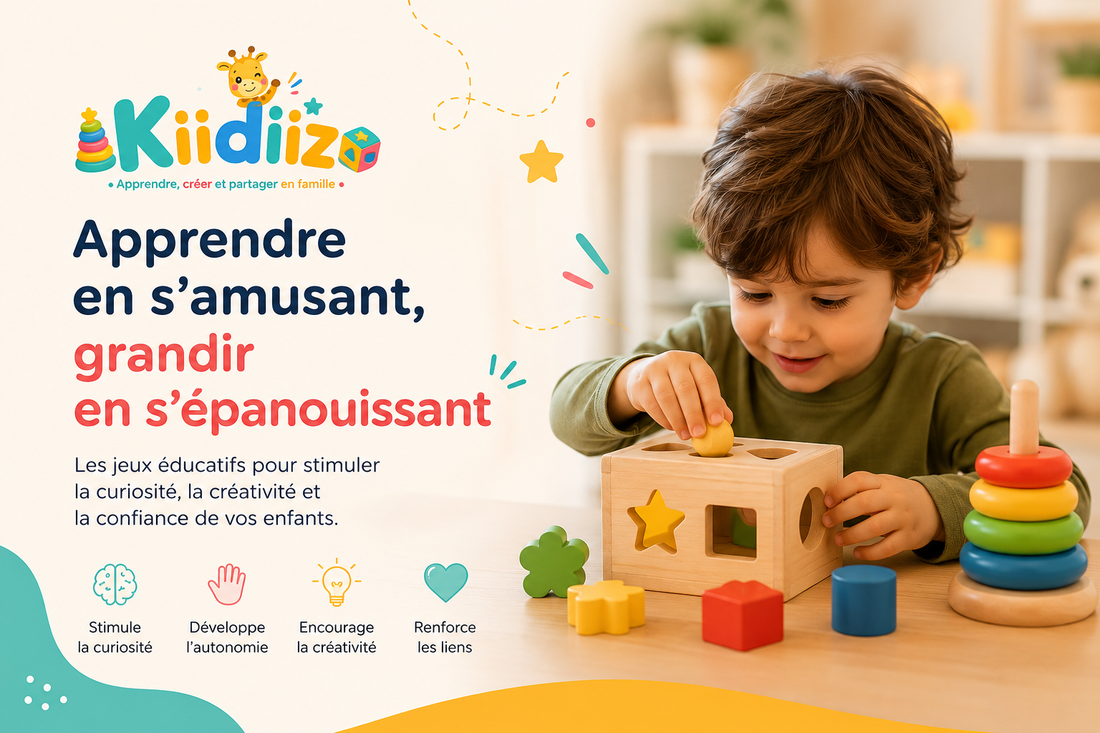 Comment apprendre en s’amusant aide les enfants à mieux grandir 🧸✨