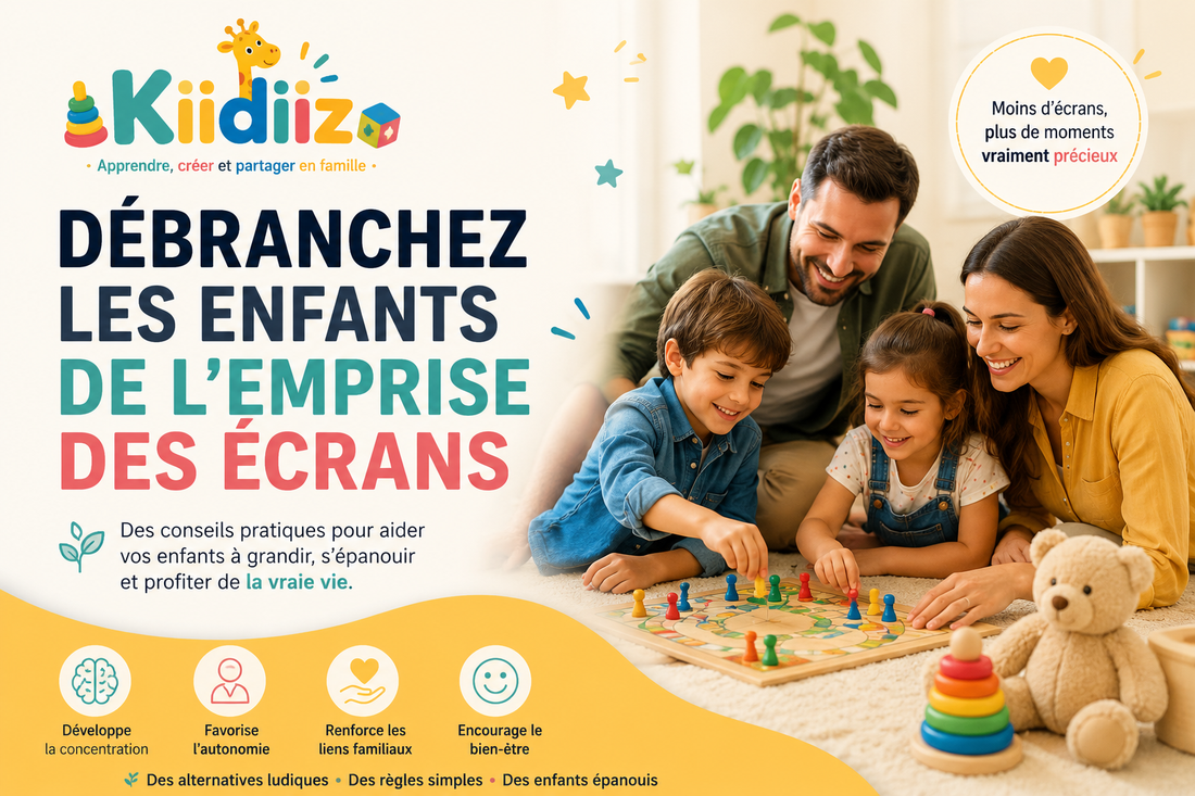 Débranchez les enfants de l’emprise des écrans 📱❌🧸