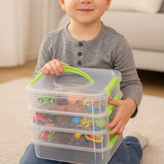 Boite de rangement plastique