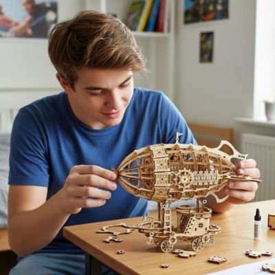 Puzzle 3d bois​