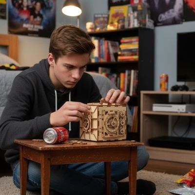 Puzzle 3d bois​