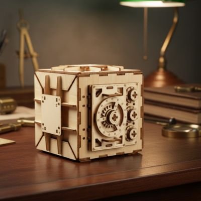 Puzzle 3d bois​