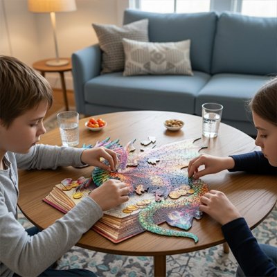 Puzzle bois 3d 