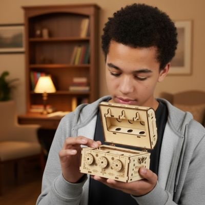 Puzzle bois 3d