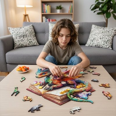 Puzzle bois 3d 
